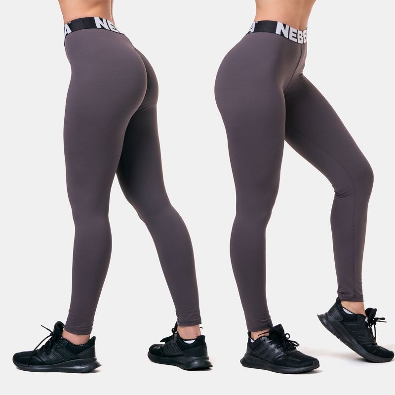 NEBBIA - Squat HERO scrunch butt edző leggings 571 (marron)