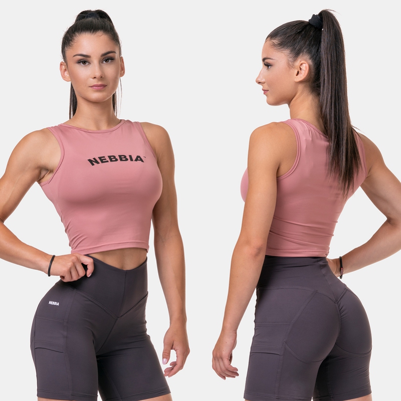 NEBBIA - Fit and Sporty top 577 (old rose)