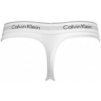 Calvin Klein - Női bugyi tanga (fehér) F3786E-100