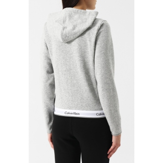 Calvin Klein - Női kapucnis pulóver (szürke) QS5667E-020