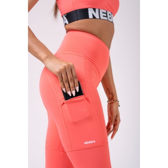 NEBBIA - Leggings FIT AND SMART 505 (peach)