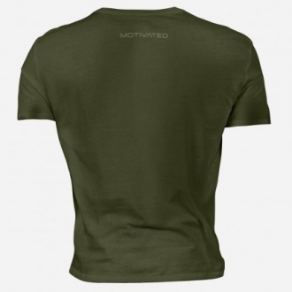 MOTIVATED - ARMY póló (zöld) 330