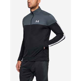 Under Armour - Férfi cipzáras felső (Szürke-fekete) 1313204-008