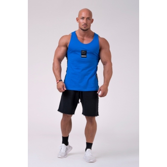 NEBBIA - Férfi fitness trikó 174 (blue)