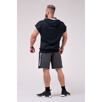NEBBIA - Férfi bodybuilding póló 175 (black)