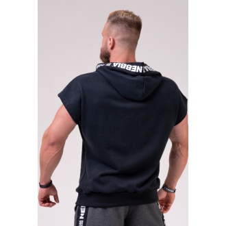 NEBBIA - Férfi bodybuilding póló 175 (black)