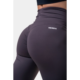 NEBBIA - Classic HERO magas derekú sport leggings 570 (marron)