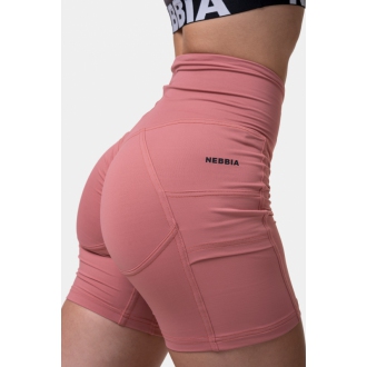 NEBBIA - Fit and Smart női biciklis short 575 (old rose)