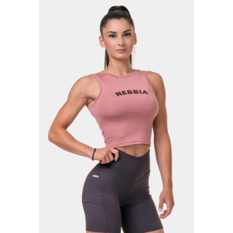 NEBBIA - Fit and Sporty top 577 (old rose)