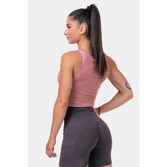 NEBBIA - Fit and Sporty top 577 (old rose)