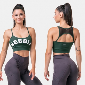 NEBBIA - Classic HERO sportmelltartó 579 (dark green)