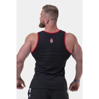 NEBBIA - Férfi edző trikó Old School Muscle 193 (black)