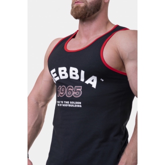 NEBBIA - Férfi edző trikó Old School Muscle 193 (black)