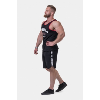 NEBBIA - Férfi edző trikó Old School Muscle 193 (black)