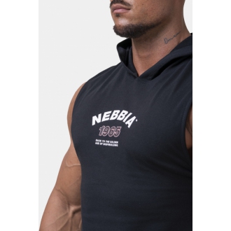 NEBBIA - Kapucnis edző trikó Legend Approved 191 (black)