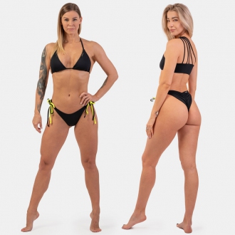 NEBBIA - Megkötős bikini alsó 452 (black)