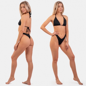 NEBBIA - V shape bikini alsó 456 (black)