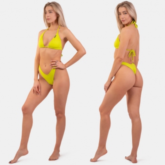 NEBBIA - V shape bikini alsó 456 (green)