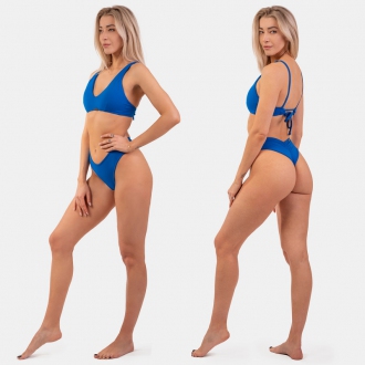 NEBBIA - Szivacsos bralette bikini felső 457 (blue)