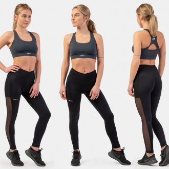 NEBBIA - Hálós sport leggings BREATHE 401 (black)