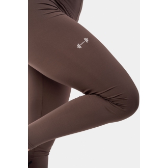 NEBBIA - Női edző leggings CLASSIC PERFORMANCE 403 (brown)