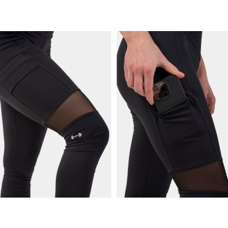 NEBBIA - Fitness leggings oldalzsebbel SPORTY 404 (black)