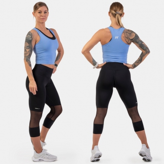 NEBBIA - Capri fitness leggings 406 (black)