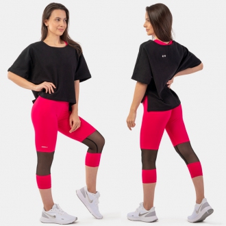 NEBBIA - Capri sport leggings 406 (pink)