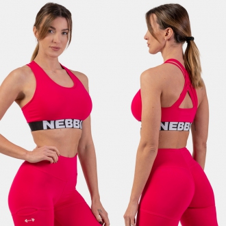 NEBBIA - Sportmelltartó CROSS BACK 410 (pink)