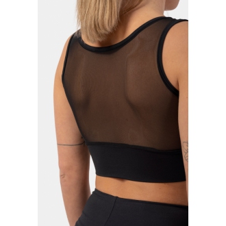 NEBBIA - Sportos top BREATHE 412 (black)