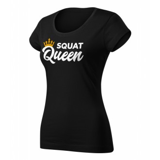 MOTIVATED - Női fitness póló SQUAT QUEEN 416