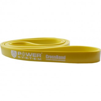 Power System - Gumipánt edzéshez Level 1 PS4051 (yellow)