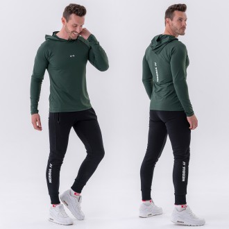 NEBBIA - Slim fit melegítő nadrág férfi 320 (black)