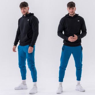 NEBBIA - Sportos slim fit nadrág férfi 320 (blue)