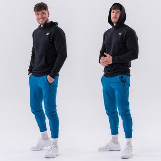 NEBBIA - Sportos slim fit nadrág férfi 320 (blue)