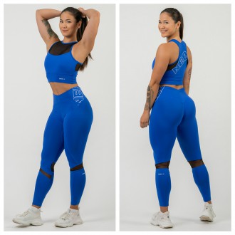 NEBBIA - Női fitness top 437 (blue)