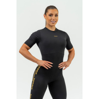 NEBBIA - Fitness overál női 823 (black-gold)