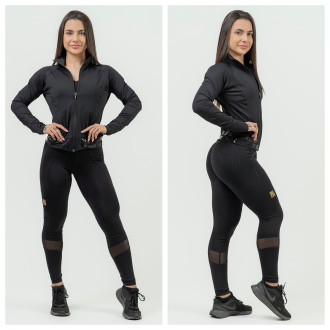 NEBBIA - Női fitness felső 833 (black)