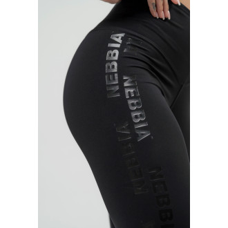 NEBBIA - Magas derekú kompressziós leggings 834 (black)