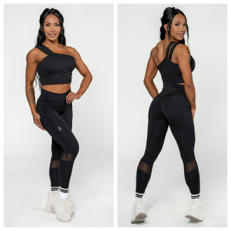 NEBBIA - Sportmelltartó erős tartással 841 (black)