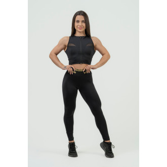 NEBBIA - Crop top erős tartással 842 (black)