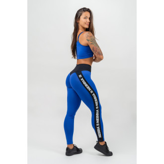 NEBBIA - Női magas derekú fitness leggings ICONIC 209 (blue)