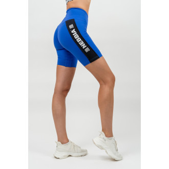 NEBBIA - Női biciklis short magas derékkal ICONIC 238 (blue)