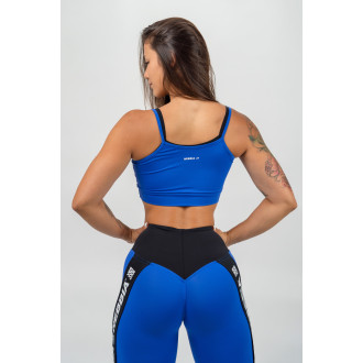 NEBBIA - Kétrétegű sportmelltartó FLEX 241 (blue)