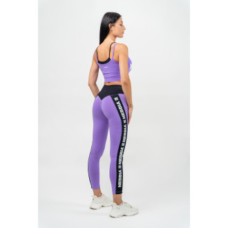 NEBBIA - Kétrétegű sportmelltartó FLEX 241 (lila)