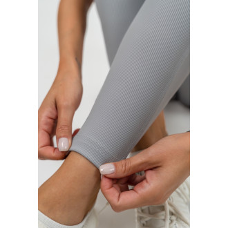 NEBBIA - Alakformáló leggings magas derékkal GLUTE PUMP 247 (light grey)