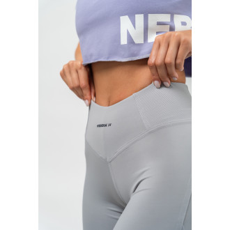 NEBBIA - Alakformáló leggings magas derékkal GLUTE PUMP 247 (light grey)