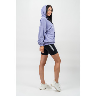 NEBBIA - Oversize melegítőfelső GYM RAT 256 (light purple)