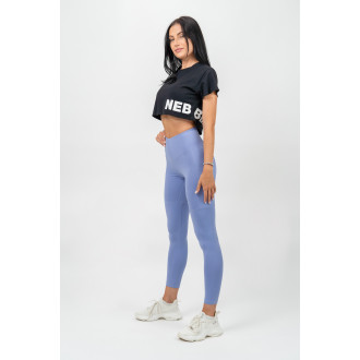 NEBBIA - Crop top póló POWERHOUSE 279 (black)