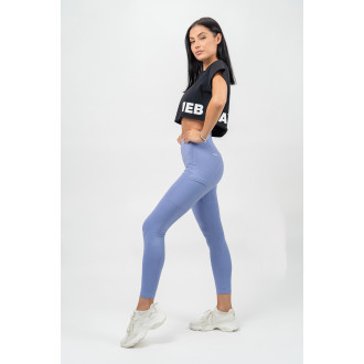 NEBBIA - Crop top póló POWERHOUSE 279 (black)